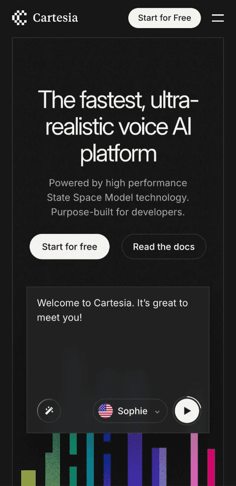 Website made in Framer